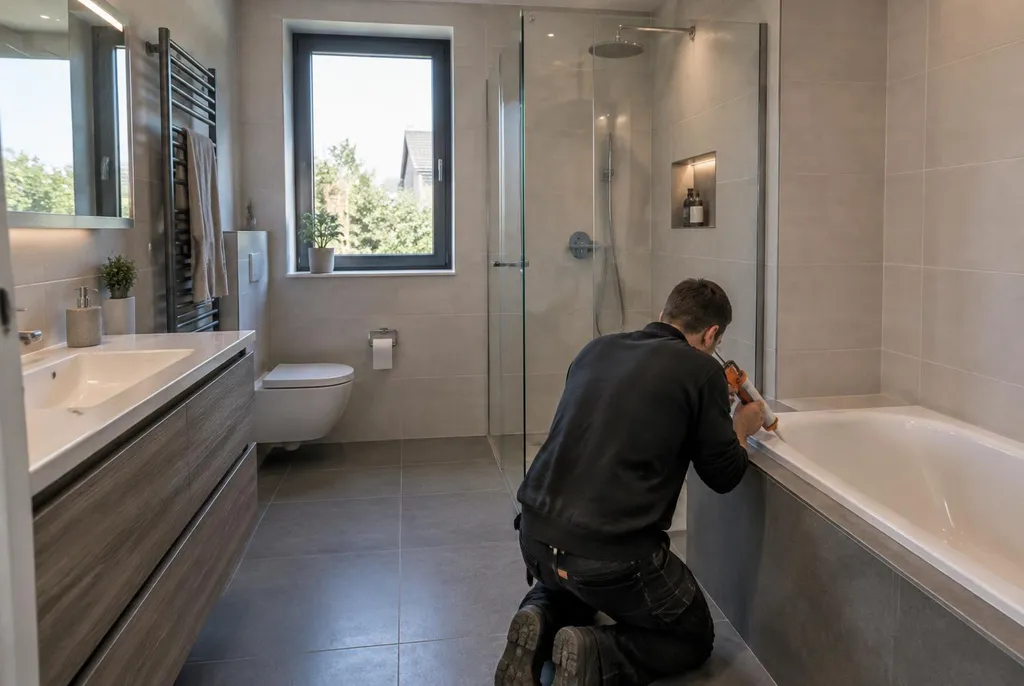 Kitbedrijf IJmuiden – badkamer kit vervangen bij de douche